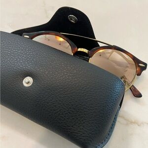 Ray Ban RB4346 990/7O Clubround Double Bridge Copper Gradient Flash